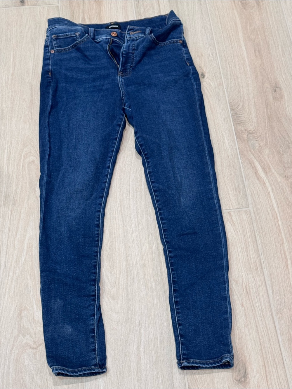Express Women's Indigo Skinny Jeans